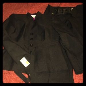 Black pant suit
